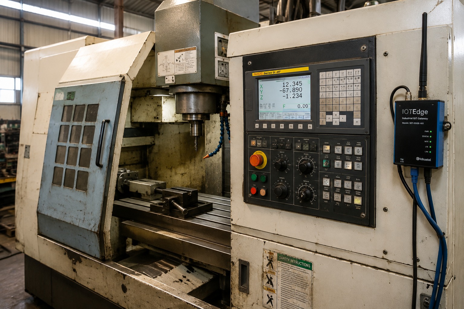 Machine Upgrading for IIoT